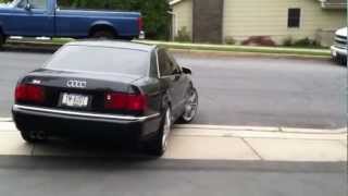 Audi s8 exhaust [upl. by Judd]