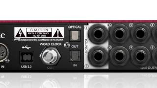 Focusrite Scarlett 18i20 Demo at Scan Pro Audio [upl. by Luca]