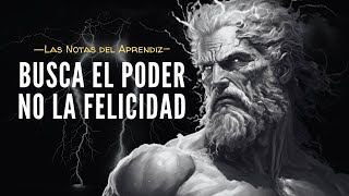 Busca el PODER no la FELICIDAD  La Guía de Nietzsche para la Grandeza  Las Notas del Aprendiz [upl. by Nanor]