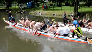 Drachenbootrennen in Kulmbach Film 1 [upl. by Sukin]