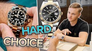 Rolex Dilemma Submariner Vs Datejust 41 [upl. by Enuahs]