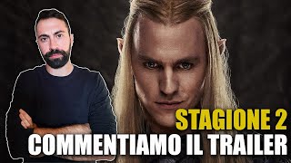 GLI ANELLI DEL POTERE  TRAILER STAGIONE 2 ► COMMENTO E ANALISI [upl. by Nine]