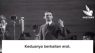 Goebbels Propaganda dan Pemerintahan yang Baik Pidato Sejarah [upl. by Pernick]