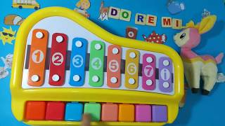 EASY DO Re MI Song piano xylophone tutorial nursery rhymes educational for kids 2020 episode [upl. by Nadnerb156]