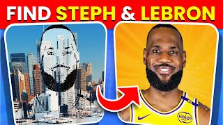 Guess The Player 🔎 FIND STEPH Easy to Hard LeBron Kevin Durant Quiz [upl. by Schaab]