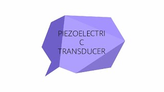 PIEZOELECTRIC TRANSDUCER in tamil [upl. by Ardnoyek]