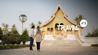 Cel mai frumos oras din lume Luang Prabang in Laos  Vlog de calatorie [upl. by Ainnat]