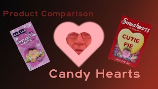 Product Review Candy Conversation Hearts [upl. by Atinrahs]