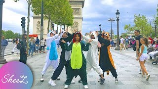 KPOP IN PUBLIC PARIS  ONESIE VER ITZY 있지  ICY 아이씨 Dance cover [upl. by Crabb]