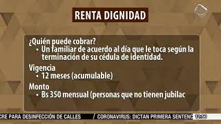 Requisitos para Cobrar Renta Dignidad Canasta familiar y Renta Dignidad a Domicilio [upl. by Drain]