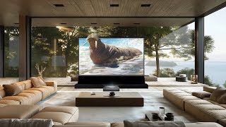 👀 See Every Detail with S PRO Motorized Projector Screen homecinema projectionscreen movienight [upl. by Auberbach227]