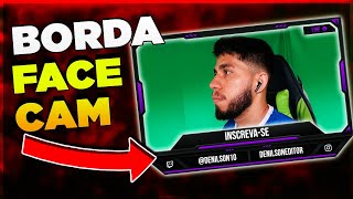 ATUALIZADO Como CRIAR E COLOCAR BORDA na webcam no OBS STUDIO  FACECAM Grátis Sem Programas [upl. by Nierman]