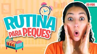 Aprende Peque con Isa  Rutina Diaria para Peques  Daily Routine  Toddler Learning [upl. by Aynwat]