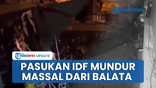 Garda Israel Tewas Dibantai Habishabisan Militan Palestina Pasukan IDF Mundur Massal dari Balata [upl. by Anav]