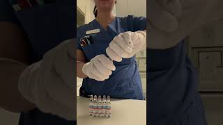 Preparing metoprolol syringe pump asmr nurse pinoy pinoynurseingermany icunurse ofw [upl. by Hepsiba]