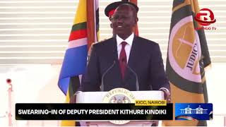 Let me call you ABRA KPresident William Ruto opening speech during Kithure swearing in [upl. by Ellinehc]