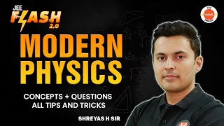 Complete Modern Physics  JEE 202425  PYQs  Shreyas Sir [upl. by Onilecram303]