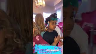 Birthday party in New Jersey spabirthday birthdayparty newjersey birthdayparty girlbirthday [upl. by Xed]