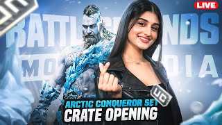 🔴50000 UC CRATE OPENING  BGMI LIVE W PAYAL [upl. by Nylg]