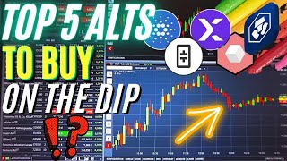 Top 5 Altcoins to Buy During The Crypto Dip  Part 2 [upl. by Allissa218]