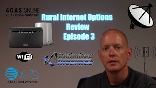 Wireless Rural Internet Options 2018 Update  4GAS ATampT Verizon Viasat 2 [upl. by Lebatsirhc]