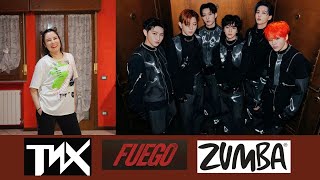 THE NEW SIX FUEGO  KPOP ZUMBA  Easy Dance Workout [upl. by Pardo211]