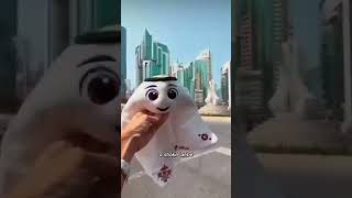 Mascote da Copa do Qatar o fofinho Sheik La’eeb lojaanapresentescom [upl. by Ianteen]