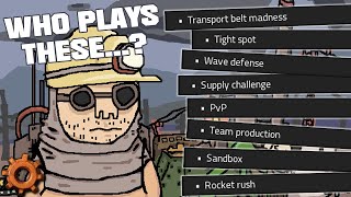 Beating all the Factorio Modes NO ONE EVER PLAYS [upl. by Beesley937]