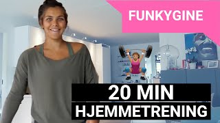 20 MIN ENKEL ØKT  FUNKYGINE [upl. by Nyliram]