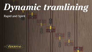 Väderstad Dynamic tramlining for Rapid and Spirit [upl. by Nisay]