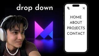 How to Create a Staggered DropDown Menu Animation in React  Framer Motion [upl. by Ecenahs259]