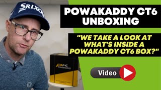 Powakaddy CT6 Unboxing [upl. by Alyel]