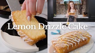 Lemon Drizzle Loaf Cake Recipe  Janeâ€™s Patisserie [upl. by Urquhart]