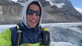 Lets hike visiting the mesmerizing Athabasca Glacier [upl. by Willamina]