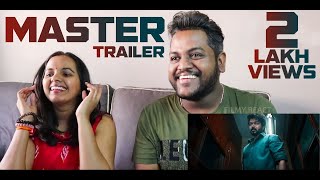 Master Official Trailer REACTION  Malaysian Indian Couple  Thalapathy Vijay  Anirudh  4K [upl. by Fenton]