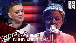 Ceray Olaco  Ikaw At Ako  Blind Audition  The Voice Teens Philippines 2020 [upl. by Neersan]