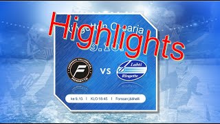 Lahti Ringette C Highlights 91024 [upl. by Nitsugua]