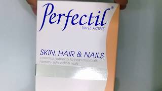 Perfectil hair skin nails vitabiotics بيرفيكتيل [upl. by Massiw]