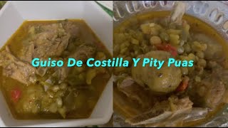 Costilla Con Bolitas De Platano Y Chicharros [upl. by Olav234]