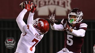 Arkansas Razorbacks vs Mississippi State Bulldogs  2020 College Football Highlights [upl. by Nadabb]