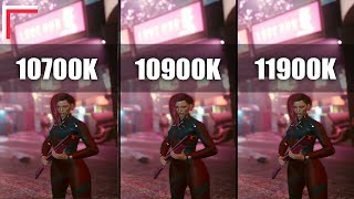 Intel i710700K vs Intel i910900K vs Intel i911900K — Test in 10 Games 1080p 1440p [upl. by Lati]