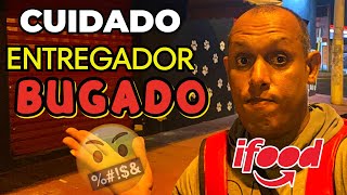 ENTREGADOR IFOOD CUIDADO COM ESSES BUG NO APP  vlog  o curioso maneiras  Vlogs  motovlog  ocm [upl. by Yentyrb]