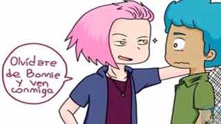 Cómic Fnafhs ¿Bon × Bonnie [upl. by Negaet]