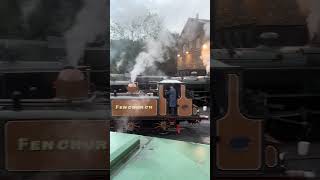 Haworth Shed At The Autumn Steam Up KWVR 4K [upl. by Nryhtak]