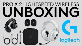 Logitech G PRO X 2 LIGHTSPEED Wireless Headset UNBOXING [upl. by Rainger]