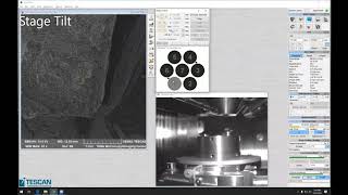 Tescan Vega SEM Operation [upl. by Llerryt]