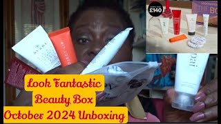 Look Fantastic The Box October 2024 Unboxing Non PR [upl. by Hillel65]