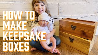 How To Make Keepsake Boxes [upl. by Tobi961]