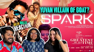 Spark Song Reaction  The GOAT  Thalapathy Vijay  Venkat Prabhu  Yuvan Shankar Raja  TSeries [upl. by Alywt238]