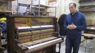 Rebuilding an Antique Piano Before and After [upl. by Ybrek90]